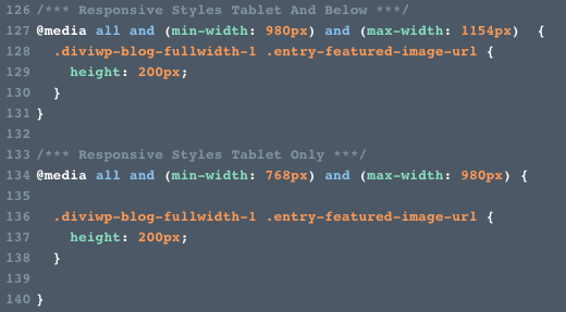 You can also change the media queries further down in the module to any value that you'd like