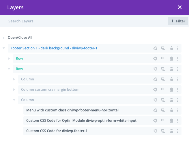 Accessing the Layer View or Wireframe mode gives you access to your section structure, displaying all elements in an…