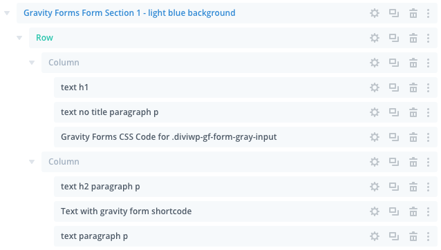 In order for your Gravity Forms to work with the correct custom CSS within each section, you'll need to identify which…