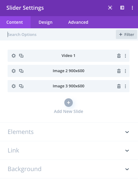 You can edit each slide like you normally would with Slider Module