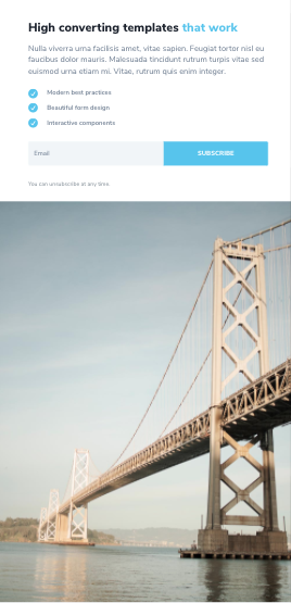 If we didn't use the aspect ratio CSS trick, the image would take up a huge portion of the screen unnecessarily and wouldn't…