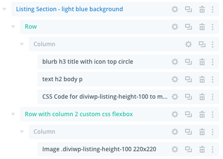 Here's an example taken from the Listing 1 Page Layout via the Layer View ( Learn more about the Layer View here )