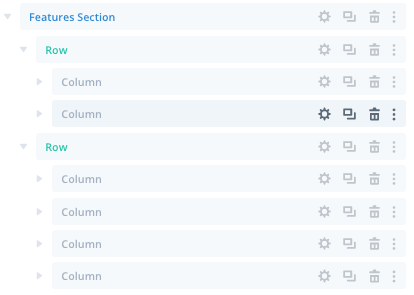 Rows and C olumns are important building blocks for your designs so it's important to be able to quickly identify them