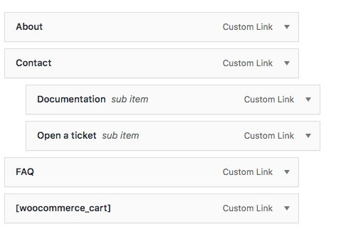 Click "Add to Menu" and the custom link will then be added to your menu of choice