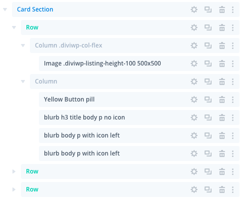 Let's look at the above section via the Layer View below
