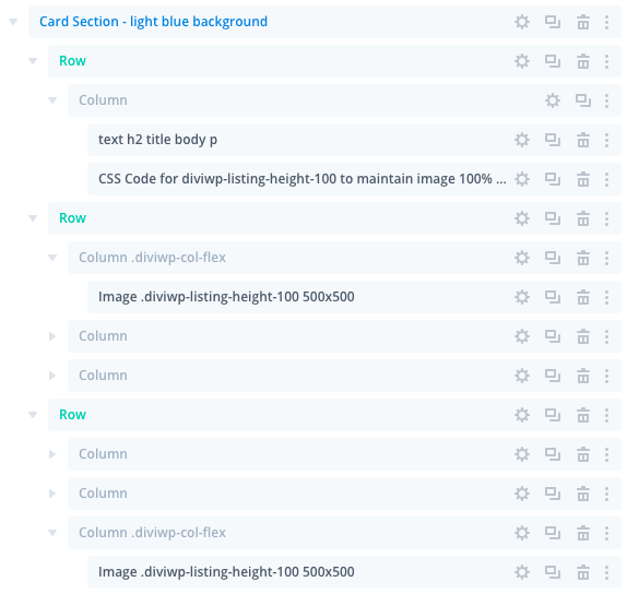 Let's look at the above section via the Layer View below