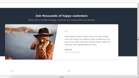 This means the "Card" interface is maintained at various browser sizes. Here is an example of this when testing the…