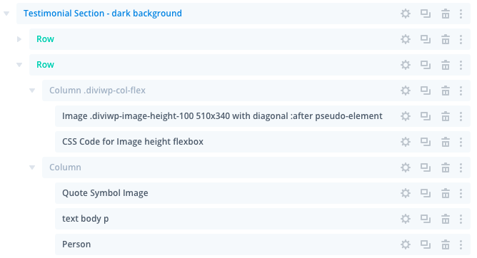 Let's look at the above section via the Layer View below