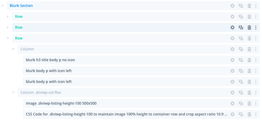 Let's look at the above section via the Layers View below