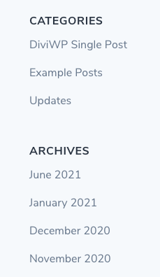 Sidebar Module using WordPress Widgets