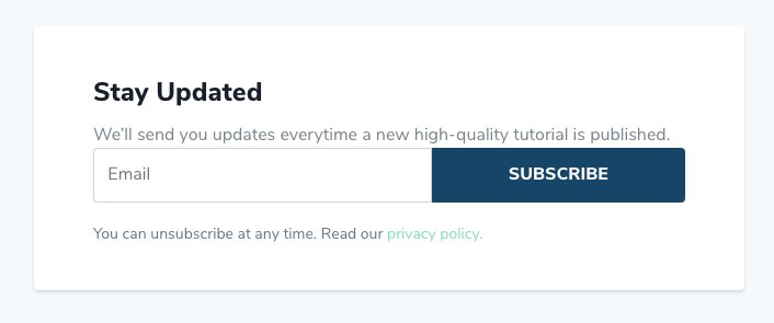 Optin Form Module
