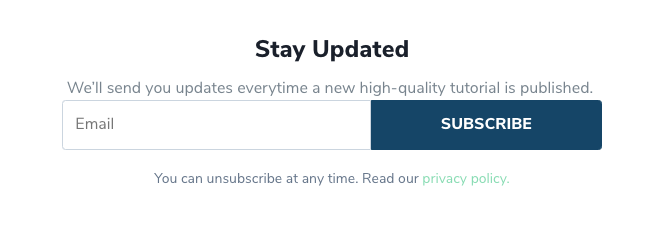 Optin Form CSS